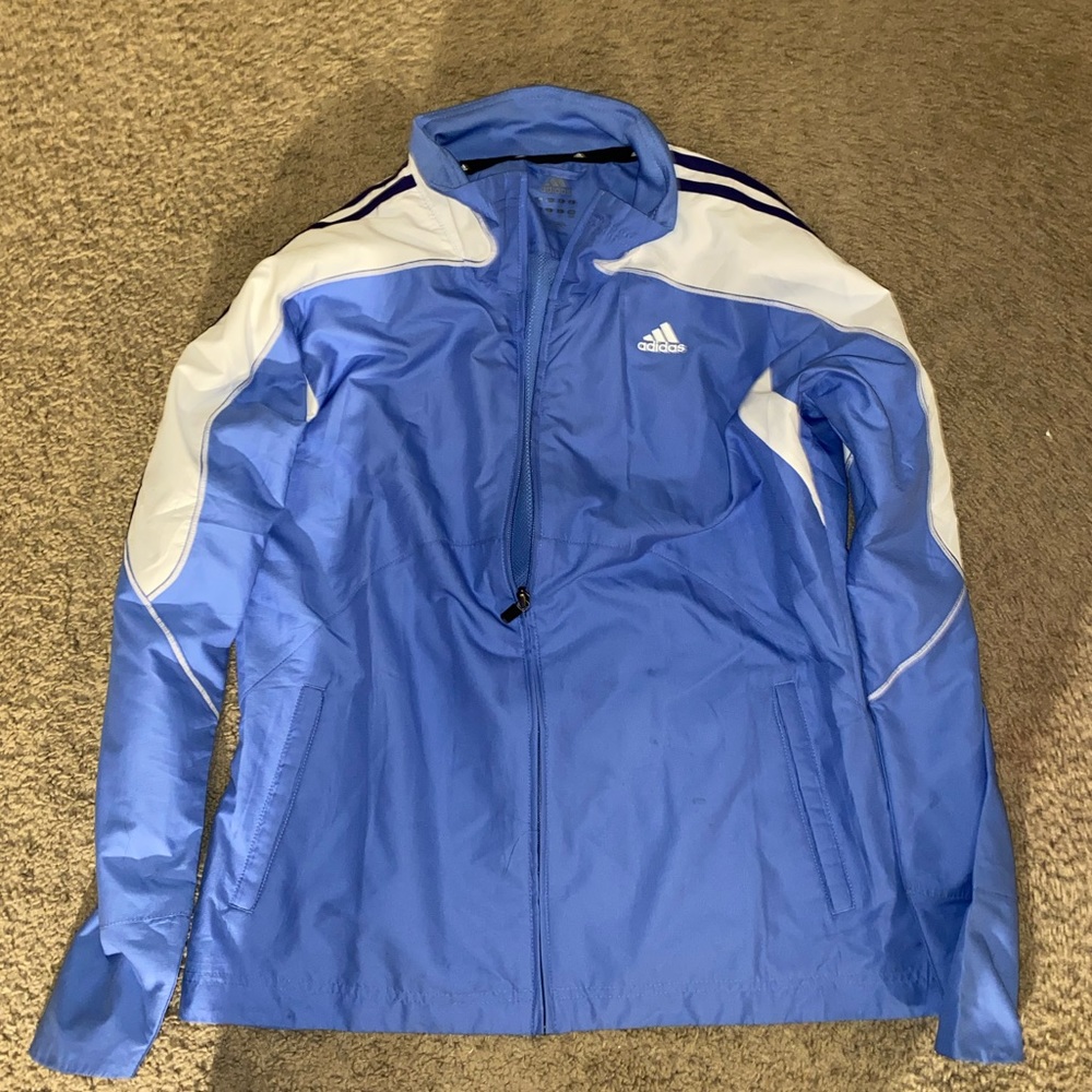 Adidas Windbreaker Periwinkle